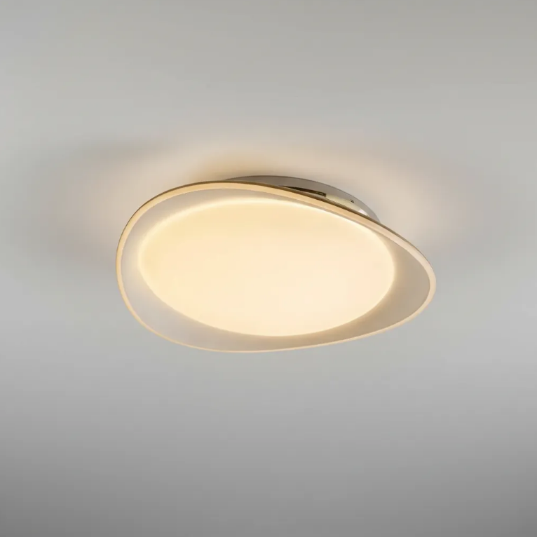 Plafon Organico Dourado.